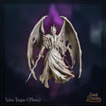 Ashen Tongue Demon | Tabletop RPG Miniature | Great Grimoire | Roleplaying 3D Printed Fantasy Mini - 3DPrintDen