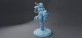Female Firbolg Monk Miniature, Amber | Twin Goddess Miniatures | Tabletop RPG Miniature | Roleplaying 3D Printed Fantasy Mini - 3DPrintDen