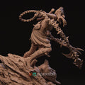 Female Shadow Elf Warrior Miniature, Zestari | Tabletop RPG Miniature | Nerikson | Roleplaying 3D Printed Fantasy Mini - 3DPrintDen