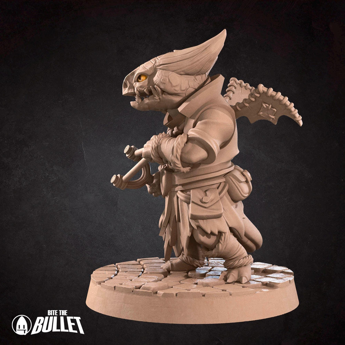 Kobold Marauder Miniature | Tabletop RPG Miniature | Bite the Bullet | Roleplaying 3D Printed Fantasy Mini - 3DPrintDen
