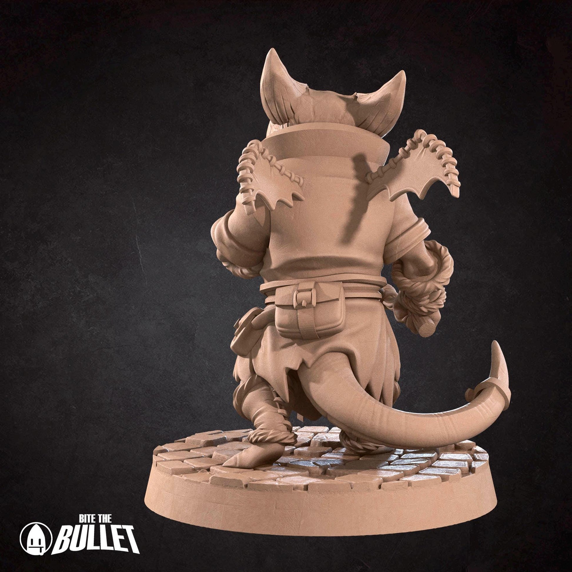 Kobold Marauder Miniature | Tabletop RPG Miniature | Bite the Bullet | Roleplaying 3D Printed Fantasy Mini - 3DPrintDen