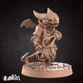 Kobold Marauder Miniature | Tabletop RPG Miniature | Bite the Bullet | Roleplaying 3D Printed Fantasy Mini - 3DPrintDen