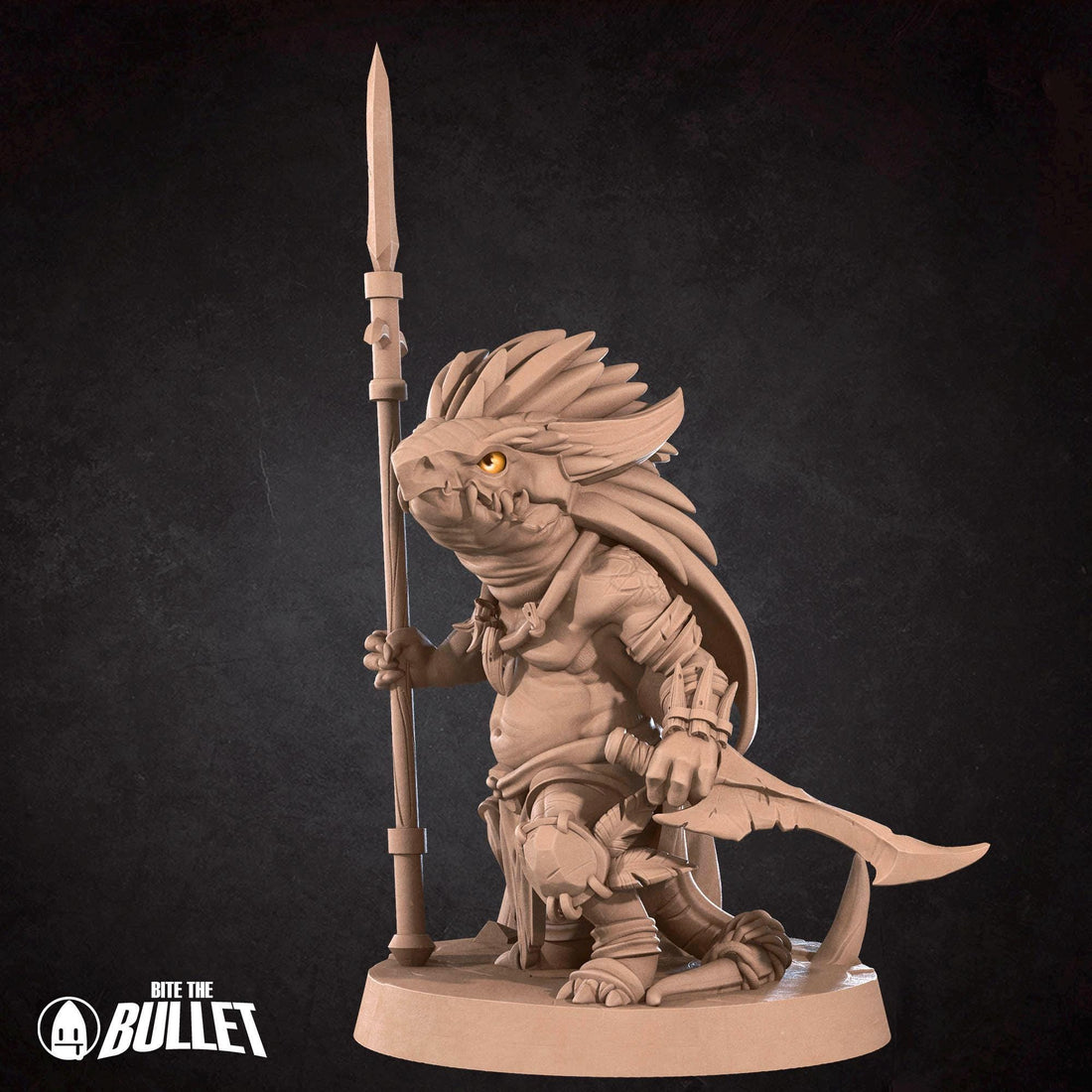 Kobold Savage Miniature | Tabletop RPG Miniature | Bite the Bullet | Roleplaying 3D Printed Fantasy Mini - 3DPrintDen