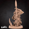Kobold Savage Miniature | Tabletop RPG Miniature | Bite the Bullet | Roleplaying 3D Printed Fantasy Mini - 3DPrintDen