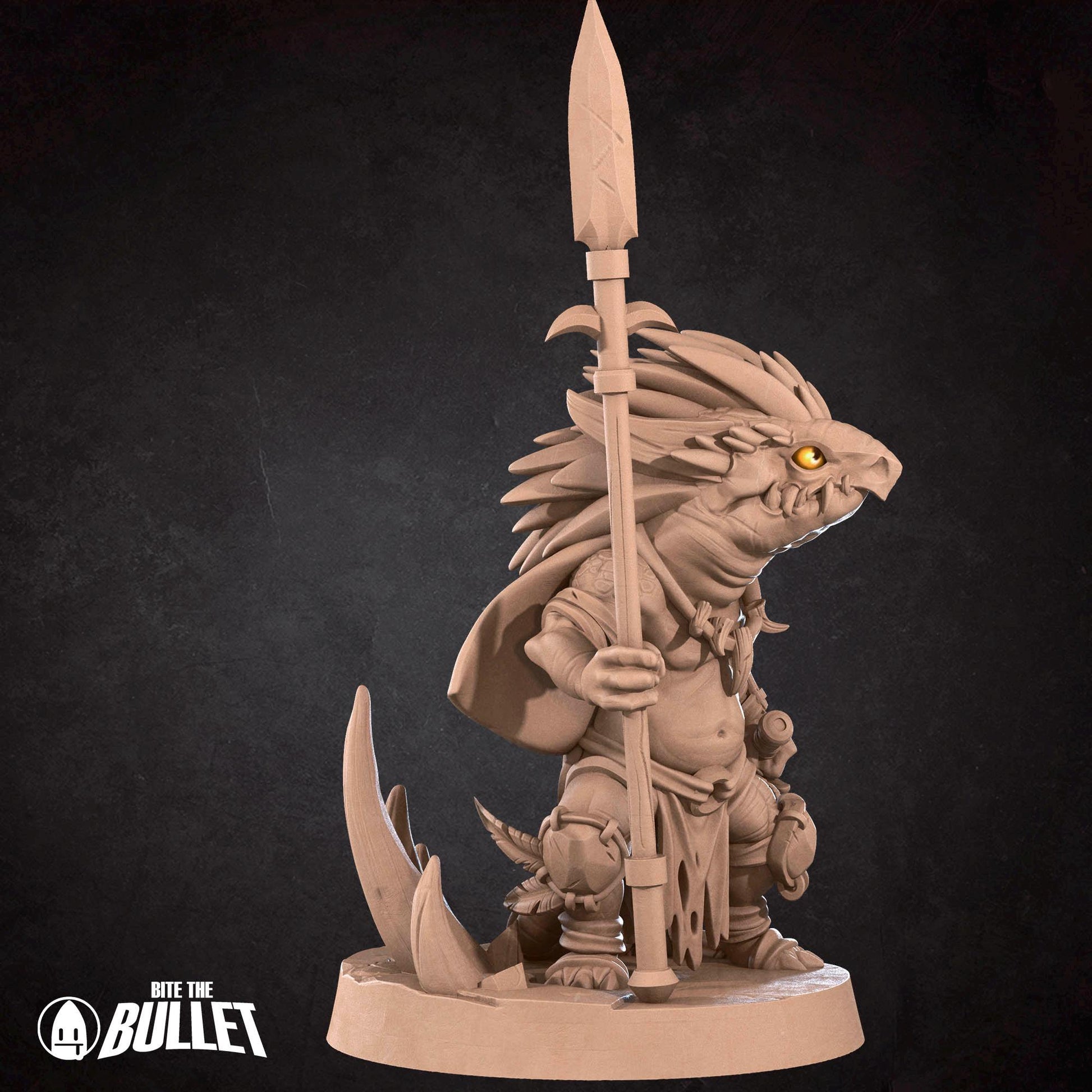 Kobold Savage Miniature | Tabletop RPG Miniature | Bite the Bullet | Roleplaying 3D Printed Fantasy Mini - 3DPrintDen