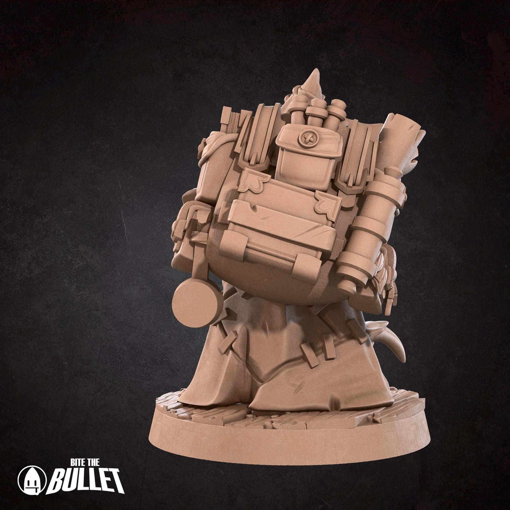 Kobold Witch Miniature | Tabletop RPG Miniature | Bite the Bullet | Roleplaying 3D Printed Fantasy Mini - 3DPrintDen