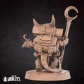 Kobold Wizard Miniature | Tabletop RPG Miniature | Bite the Bullet | Roleplaying 3D Printed Fantasy Mini - 3DPrintDen