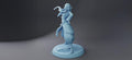 Female Firbolg Bladedancer Miniature, Shahana | Twin Goddess Miniatures | Tabletop RPG Miniature | Roleplaying 3D Printed Fantasy Mini - 3DPrintDen