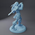 Barbarian Miniature, Himbro | Twin Goddess Miniatures | Tabletop RPG Miniature | Roleplaying 3D Printed Fantasy Mini - 3DPrintDen