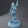 Female Drow Succubus Miniature, Nadya | Twin Goddess Miniatures | Tabletop RPG Miniature | Roleplaying 3D Printed Fantasy Mini - 3DPrintDen
