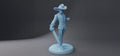 Warforged Swashbuckler Miniature | Twin Goddess Miniatures | Tabletop RPG Miniature | Roleplaying 3D Printed Fantasy Mini - 3DPrintDen