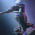 Female Sniper Assassin Miniature, Aryn | Tabletop RPG Miniature | Nerikson | Roleplaying 3D Printed Fantasy Mini - 3DPrintDen