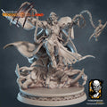Vampire Lord Miniature | Tabletop RPG Miniature | Javier Txiki Tejedor | Roleplaying 3D Printed Fantasy Mini - 3DPrintDen