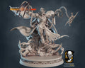 Vampire Lord Miniature | Tabletop RPG Miniature | Javier Txiki Tejedor | Roleplaying 3D Printed Fantasy Mini - 3DPrintDen