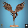 Ascended Legion Miniature | Tabletop RPG Miniature | Rescale Miniature | Roleplaying 3D Printed Fantasy Mini - 3DPrintDen