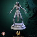 Cursed Mummy Miniature | Tabletop RPG Miniature | White Werewolf Tavern | Roleplaying 3D Printed Fantasy Mini - 3DPrintDen