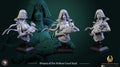 Female Mummy Bust | Tabletop RPG Miniature | White Werewolf Tavern | Roleplaying 3D Printed Fantasy Mini - 3DPrintDen
