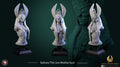 Female Pharaoh Bust | Tabletop RPG Miniature | White Werewolf Tavern | Roleplaying 3D Printed Fantasy Mini - 3DPrintDen