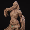 Female Gladiator Miniature, Rieka | Tabletop RPG Miniature | Nerikson | Roleplaying 3D Printed Fantasy Mini - 3DPrintDen