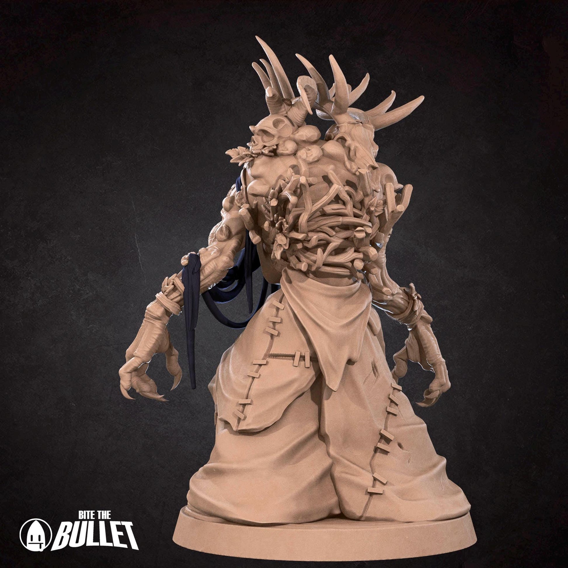 Annis Hag Miniature | Tabletop RPG Miniature | Bite the Bullet | Roleplaying 3D Printed Fantasy Mini - 3DPrintDen