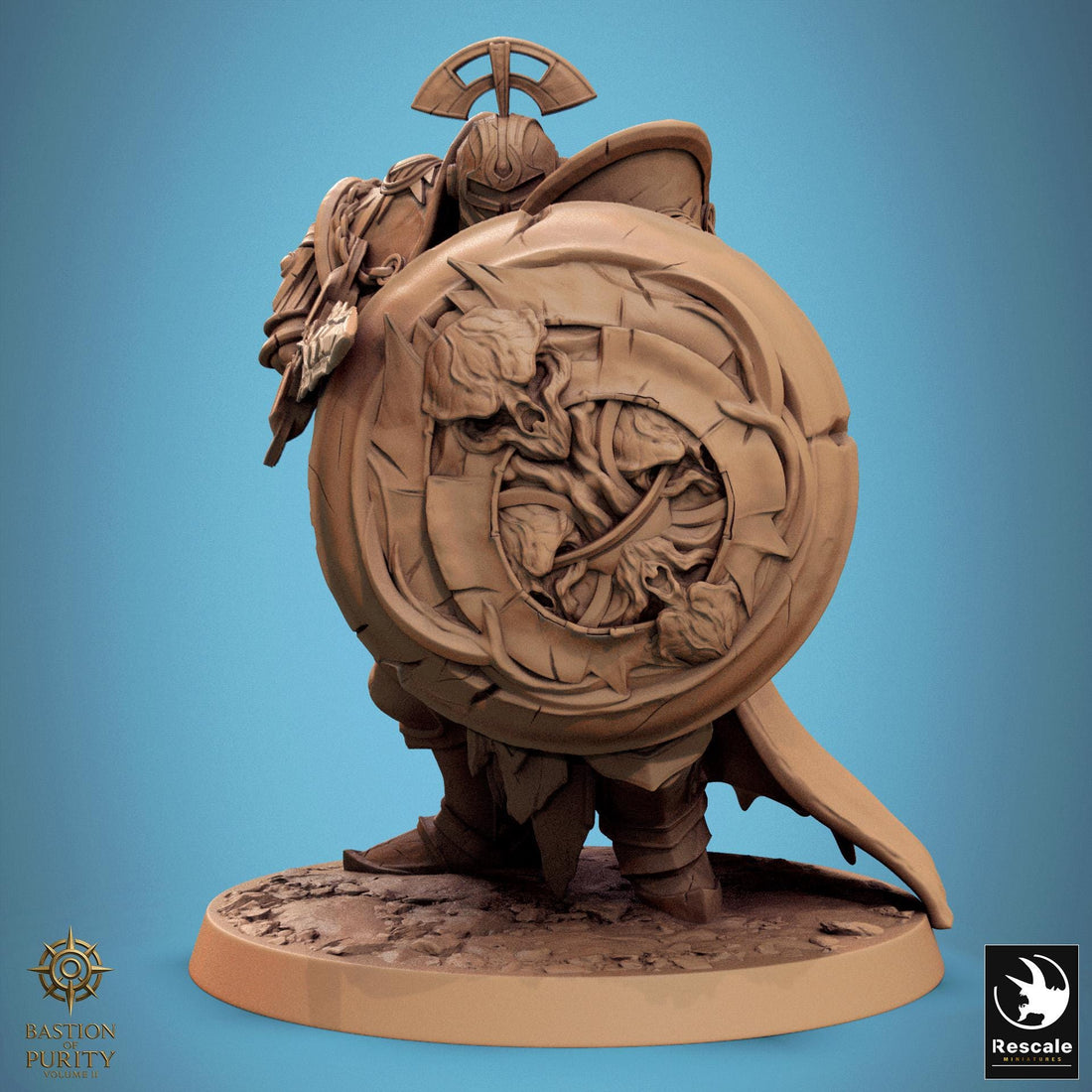 Radiant Legion Miniature | Tabletop RPG Miniature | Rescale Miniature | Roleplaying 3D Printed Fantasy Mini - 3DPrintDen