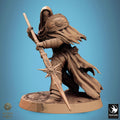 Silent Sentinel Miniature | Tabletop RPG Miniature | Rescale Miniature | Roleplaying 3D Printed Fantasy Mini - 3DPrintDen