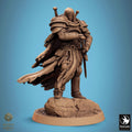 Silent Sentinel Miniature | Tabletop RPG Miniature | Rescale Miniature | Roleplaying 3D Printed Fantasy Mini - 3DPrintDen