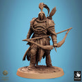 Silent Sentinel Miniature | Tabletop RPG Miniature | Rescale Miniature | Roleplaying 3D Printed Fantasy Mini - 3DPrintDen
