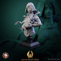 Female Mummy Bust | Tabletop RPG Miniature | White Werewolf Tavern | Roleplaying 3D Printed Fantasy Mini - 3DPrintDen