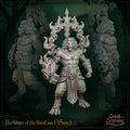 Harbinger Miniature | Tabletop RPG Miniature | Great Grimoire | Roleplaying 3D Printed Fantasy Mini - 3DPrintDen