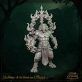 Harbinger Miniature | Tabletop RPG Miniature | Great Grimoire | Roleplaying 3D Printed Fantasy Mini - 3DPrintDen