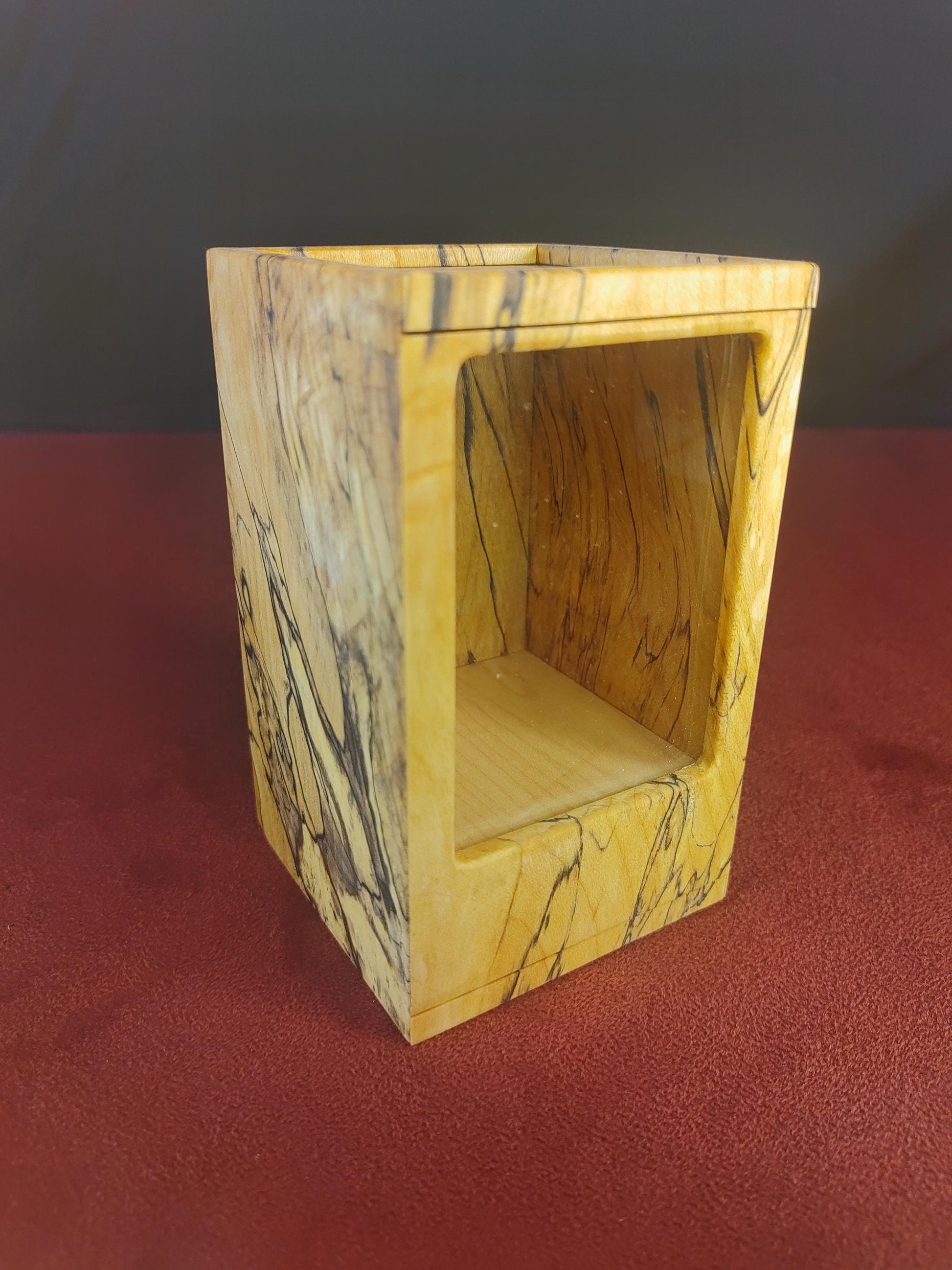 MTG Commander Premium Wooden Deck Box | Gaming Accessory | Gift Box | Solid Exotic Wood - 3DPrintDen