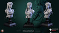 Maid Bust | Tabletop RPG Miniature | White Werewolf Tavern | Roleplaying 3D Printed Fantasy Mini - 3DPrintDen