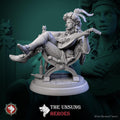 Bard Miniature, Fiddlefoot | Tabletop RPG Miniature | White Werewolf Tavern | Roleplaying 3D Printed Fantasy Mini - 3DPrintDen