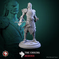 Bandits Miniature | Tabletop RPG Miniature | White Werewolf Tavern | Roleplaying 3D Printed Fantasy Mini - 3DPrintDen
