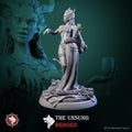 Succubus Miniature, Scarlet | Tabletop RPG Miniature | White Werewolf Tavern | Roleplaying 3D Printed Fantasy Mini - 3DPrintDen