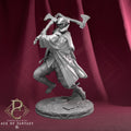 Fighter Miniature, Edmund | Tabletop RPG Miniature | Parasite Collectibles | Roleplaying 3D Printed Fantasy Mini - 3DPrintDen