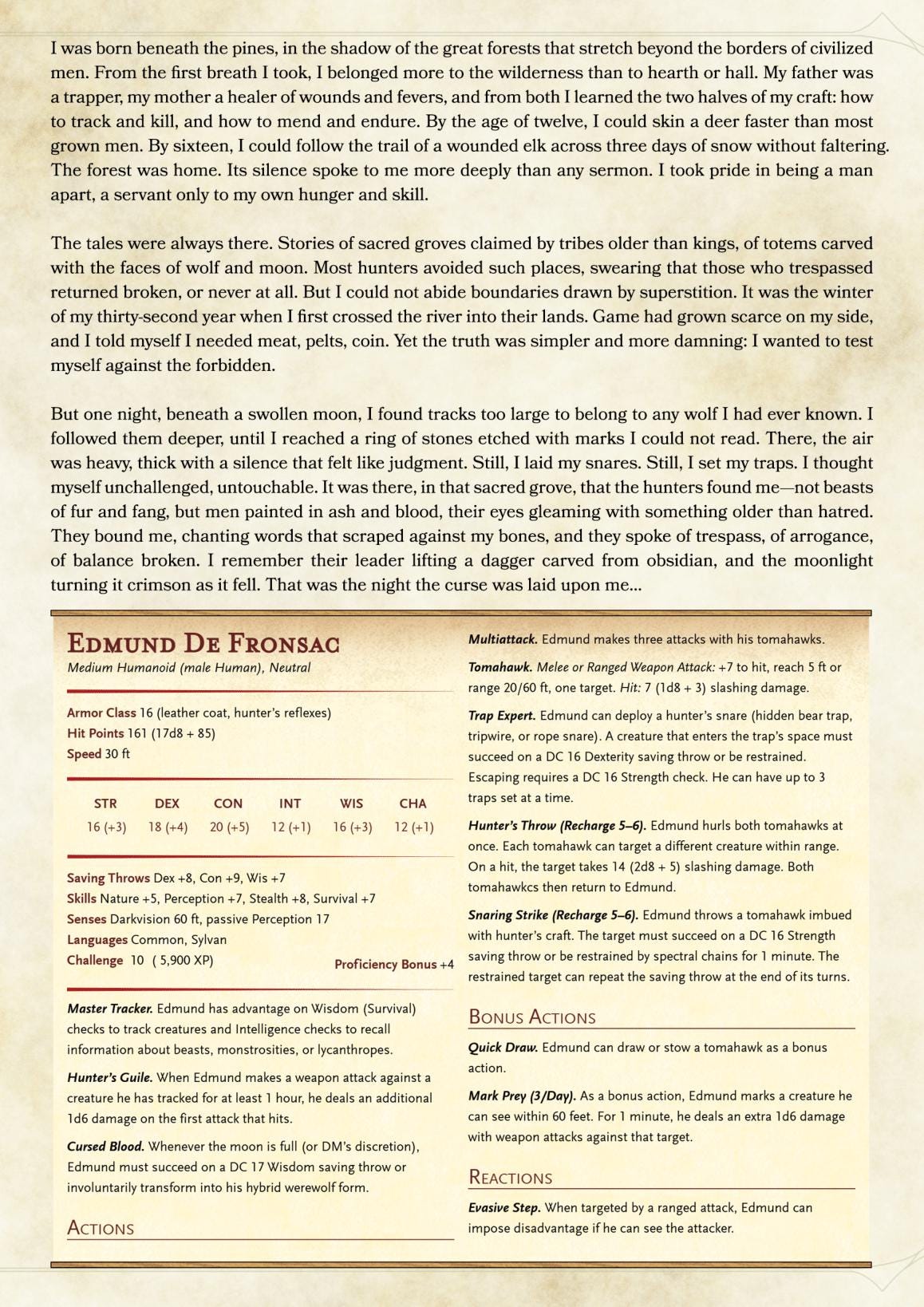 Fighter Miniature, Edmund | Tabletop RPG Miniature | Parasite Collectibles | Roleplaying 3D Printed Fantasy Mini - 3DPrintDen