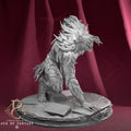 Warrior Rider Miniature, Edmund | Tabletop RPG Miniature | Parasite Collectibles | Roleplaying 3D Printed Fantasy Mini - 3DPrintDen