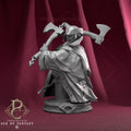 Warrior Bust, Edmund | Tabletop RPG Miniature | Parasite Collectibles | Roleplaying 3D Printed Fantasy Mini - 3DPrintDen