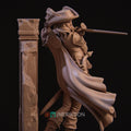 Female Duelist Miniature, Camilla | Tabletop RPG Miniature | Nerikson | Roleplaying 3D Printed Fantasy Mini - 3DPrintDen