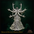 Destroyer of Worlds Miniature, Balzatar | Tabletop RPG Miniature | Great Grimoire | Roleplaying 3D Printed Fantasy Mini - 3DPrintDen