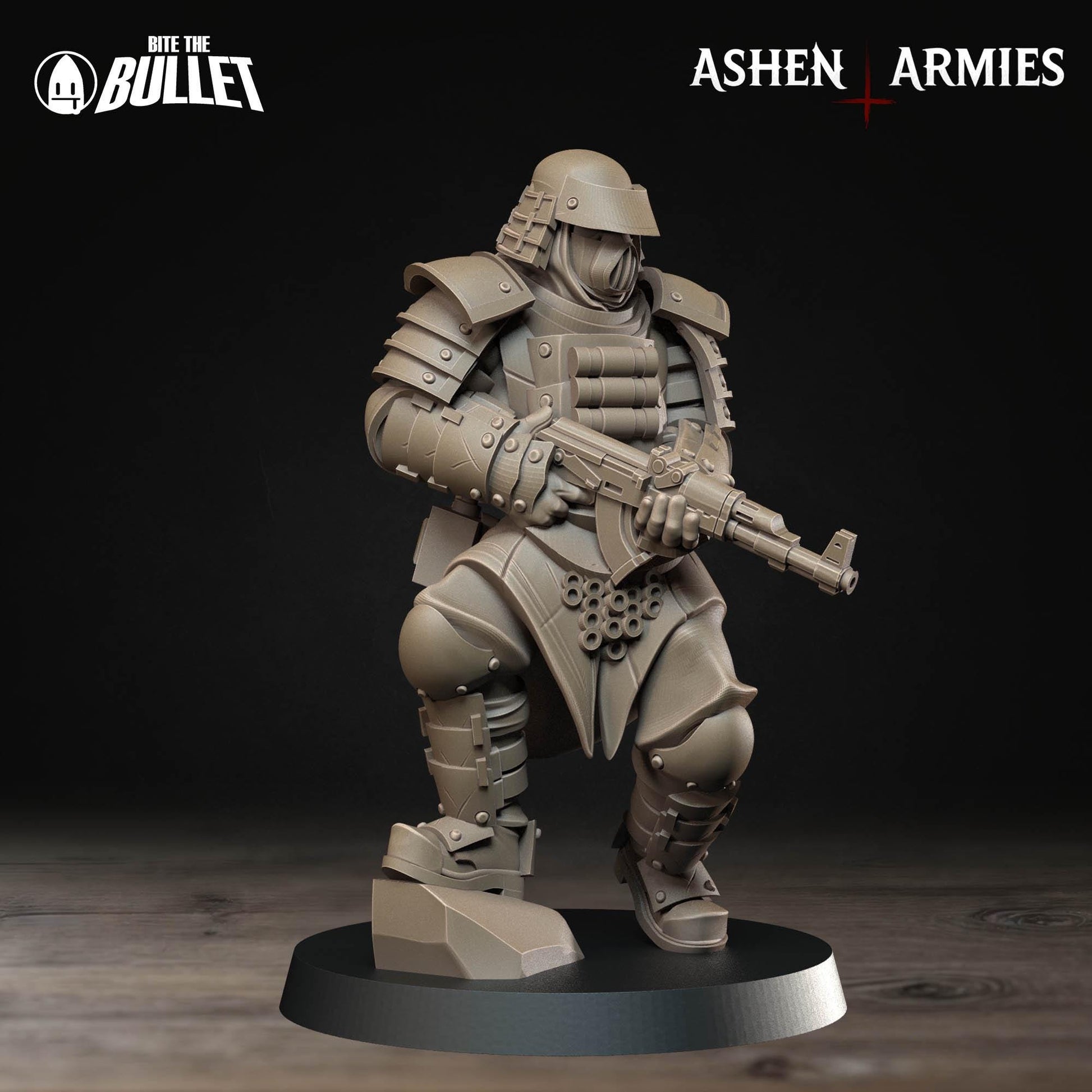 Combat Engineer Miniature | Tabletop RPG Miniature | Bite the Bullet | Roleplaying 3D Printed Fantasy Mini - 3DPrintDen