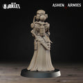 Female Combat Medic Miniature | Tabletop RPG Miniature | Bite the Bullet | Roleplaying 3D Printed Fantasy Mini - 3DPrintDen