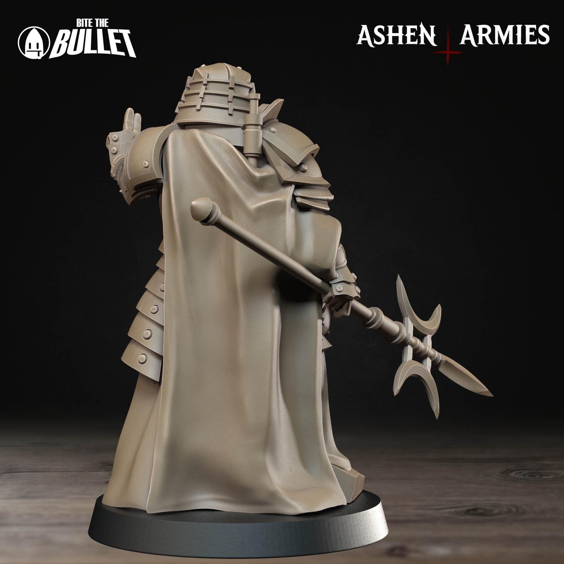 Combat Observer Miniature | Tabletop RPG Miniature | Bite the Bullet | Roleplaying 3D Printed Fantasy Mini - 3DPrintDen