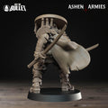 Trench Cleric Miniature | Tabletop RPG Miniature | Bite the Bullet | Roleplaying 3D Printed Fantasy Mini - 3DPrintDen