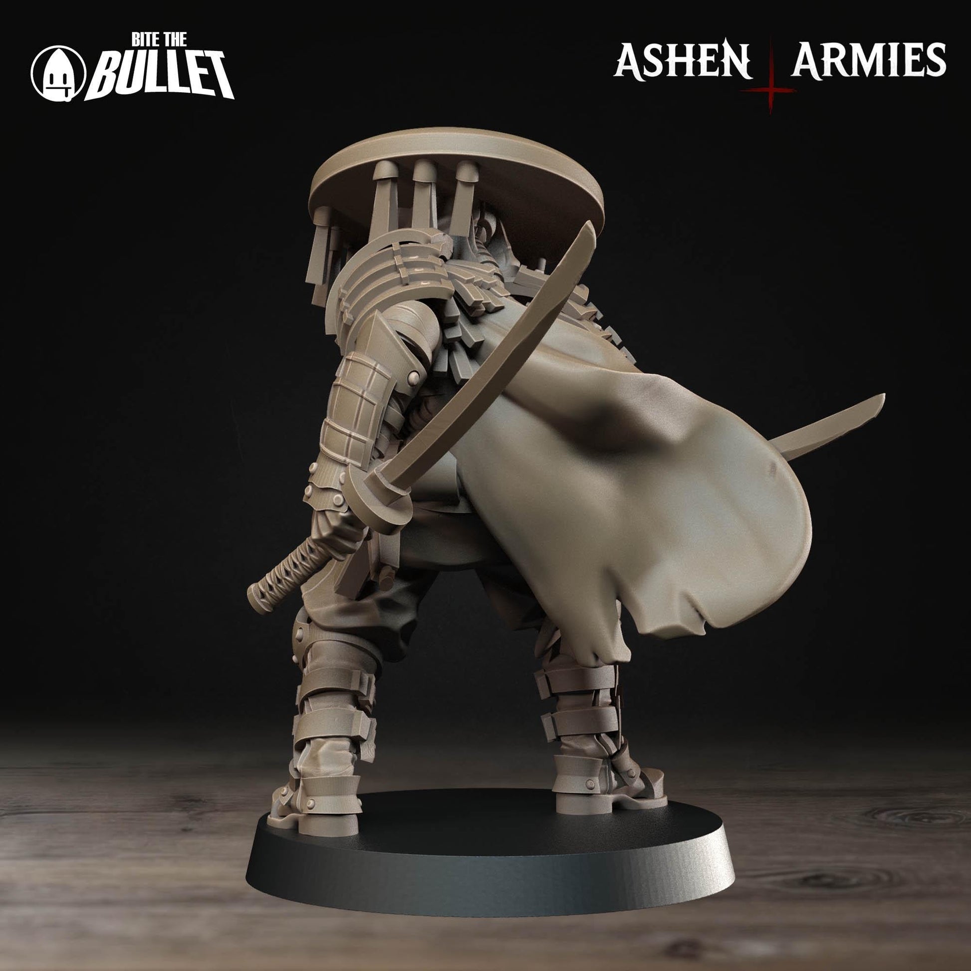 Trench Cleric Miniature | Tabletop RPG Miniature | Bite the Bullet | Roleplaying 3D Printed Fantasy Mini - 3DPrintDen