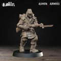 Yeomen Miniature | Tabletop RPG Miniature | Bite the Bullet | Roleplaying 3D Printed Fantasy Mini - 3DPrintDen