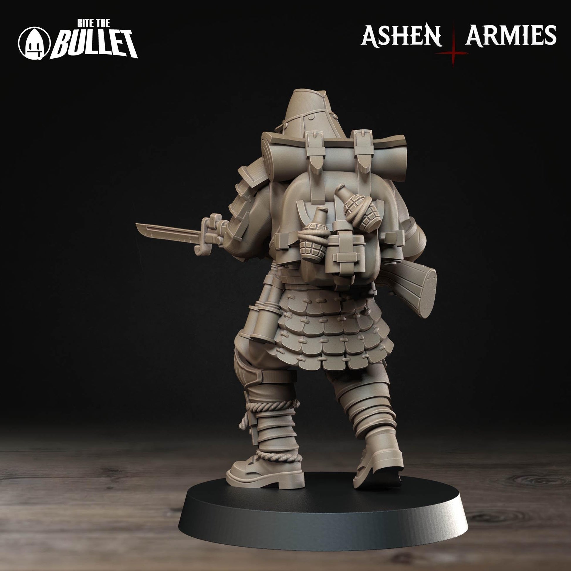 Yeomen Miniature | Tabletop RPG Miniature | Bite the Bullet | Roleplaying 3D Printed Fantasy Mini - 3DPrintDen