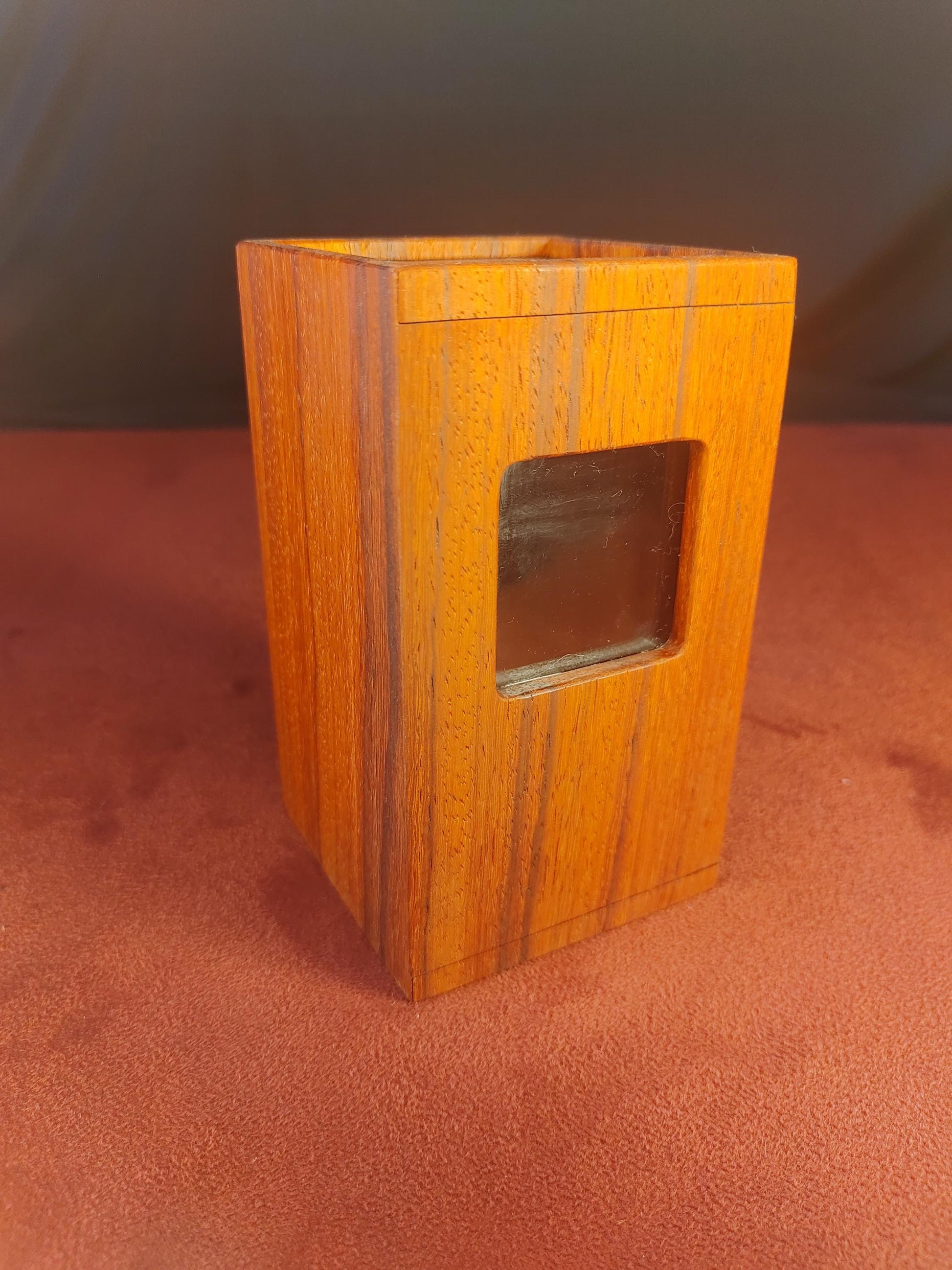 Yu-Gi-Oh Premium Wooden Deck Box | Gaming Accessory | Gift Box | Solid Exotic Wood - 3DPrintDen